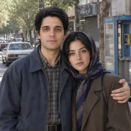 نمونهٔ خروجی قالب 1370 شمسی/ 1990 میلادی در آتلیه پیکاسو