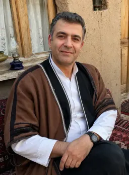 نمونهٔ خروجی قالب لباس محلی در آتلیه پیکاسو